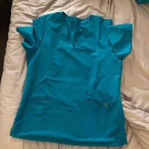 TEAL FIGS CASMA TOP WOMENS LARGE